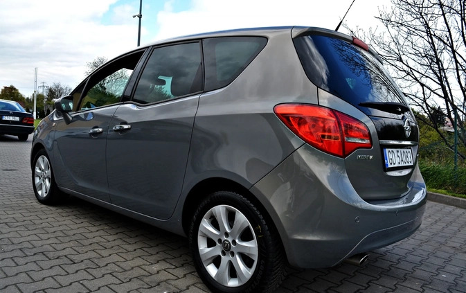 Opel Meriva cena 27900 przebieg: 178000, rok produkcji 2013 z Lewin Brzeski małe 232